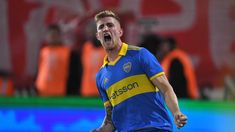 Nicolás Valentini marcó el segundo gol de Boca. Nicolás Valentini marcó el segundo gol de Boca.