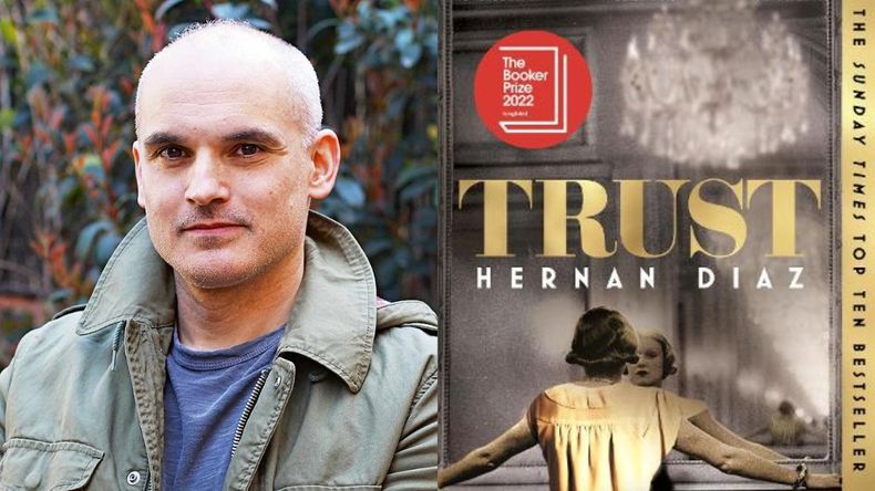 Hernán Díaz ganó el premio Pulitzer 2023 de ficción por el libro Trust.