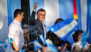 Mauricio Macri durante el acto de cierre de Patricia Bullrich. Mauricio Macri durante el acto de cierre de Patricia Bullrich.