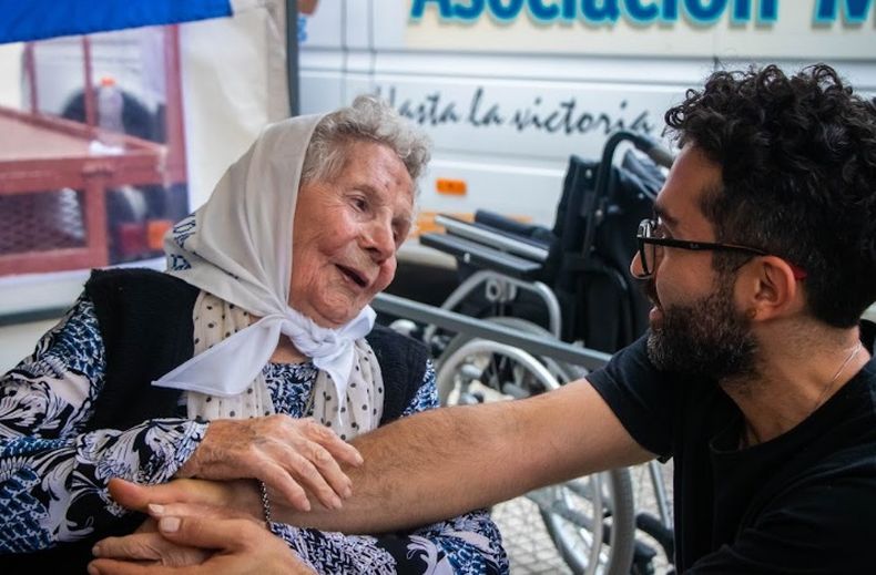 Visitación Folgueiras de Loyola - Foto: prensa Madres de Plaza de Mayo