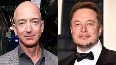 Jeff Bezos y Elon Musk, los hombres más ricos del mundo. Jeff Bezos y Elon Musk, los hombres más ricos del mundo.