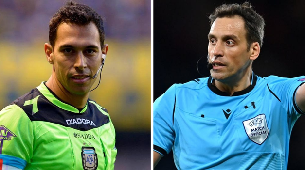Tello - Rapallini, los árbitros elegidos por la AFA para Qatar 2022.