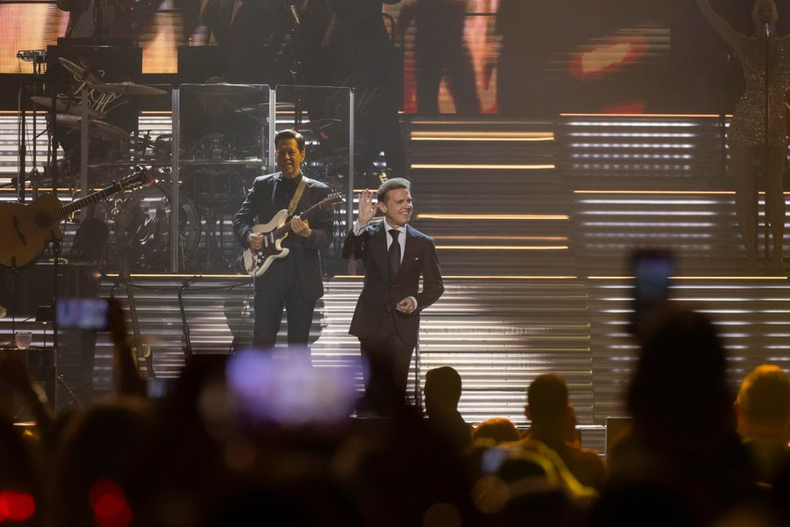 Luis Miguel dio casi 70 conciertos en 2023 y este año pretende hacer más de 150 conciertos por Latinoamérica.