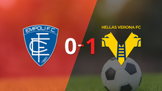 empoli cayo en casa frente a hellas verona 1-0