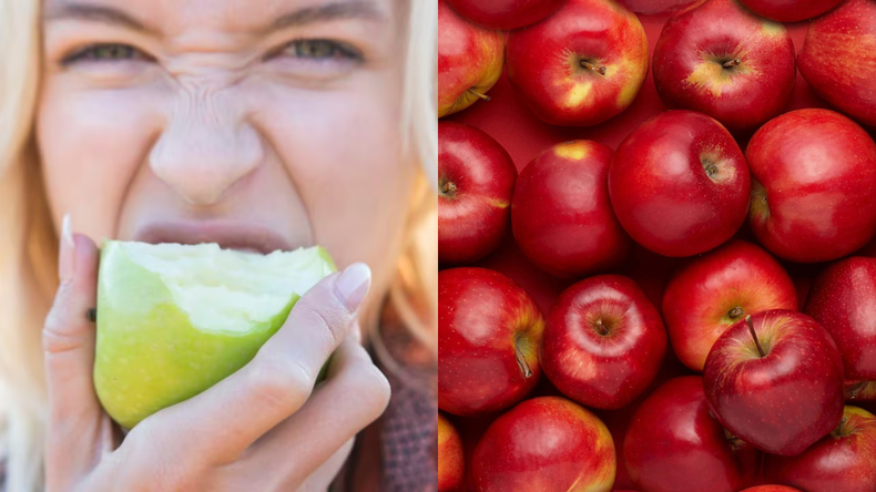 La pectina de la manzana contribuye a reducir el colesterol y protege contra la diabetes tipo 2.