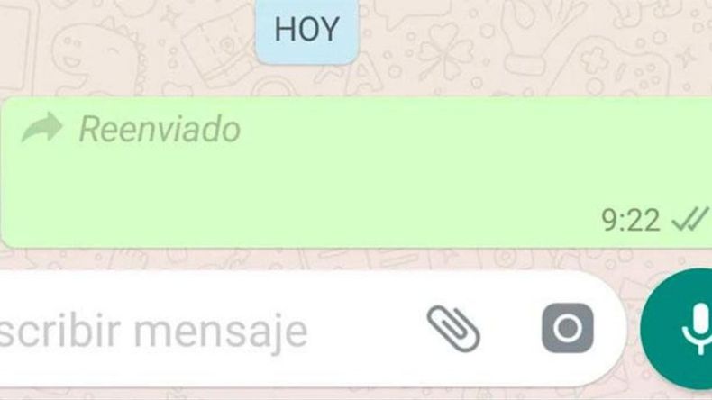 WhatsApp te permite conocer si alguien con quien chateas le envió un mensaje tuyo a otras personas.