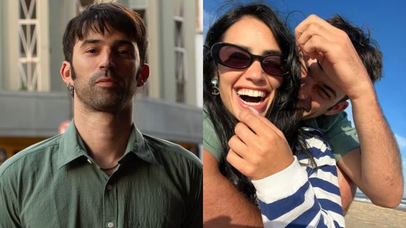 Así se verían Lali y Pedro Rosemblat si fuesen superhéroes según la inteligencia artificial.