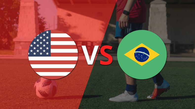 Estados Unidos vs. Brasil, por Junio de Amistosos