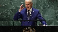 Biden instó a la ONU que contribuya a terminar la agresión descarnada de Rusia a Ucrania. Biden instó a la ONU que contribuya a terminar la agresión descarnada de Rusia a Ucrania.