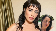 Junto a su pareja, se mostró con uno de sus trajes de baño favoritos. Junto a su pareja, se mostró con uno de sus trajes de baño favoritos.