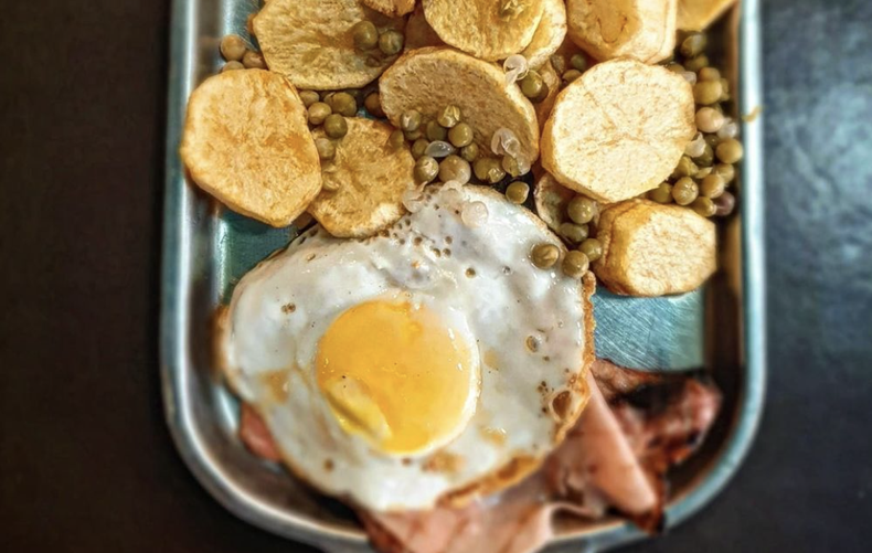 Costillas de cerdo a la riojana.