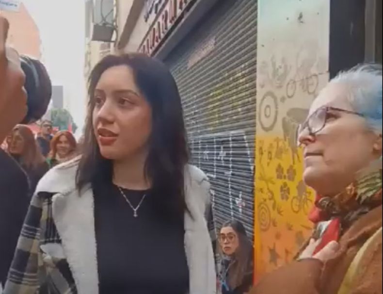Denunciaron que Wagner y Tezanos Pinto fueron a provocar a la marcha contra el acto de Villaruel