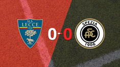 lecce y spezia no se sacaron ventaja y terminaron sin goles