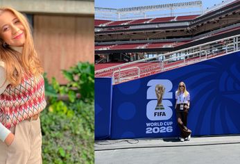 Belén Rivas tiene 27 años y está cubriendo su primer miundial.