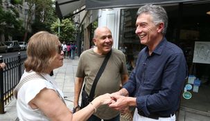 Mauricio Macri charló con los vecinos de CABA.&nbsp;&nbsp;