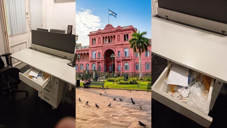 Los escritores aparecieron violentados y revueltos.