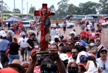 Volvió la tradicional peregrinación del 8 de enero. Volvió la tradicional peregrinación del 8 de enero.