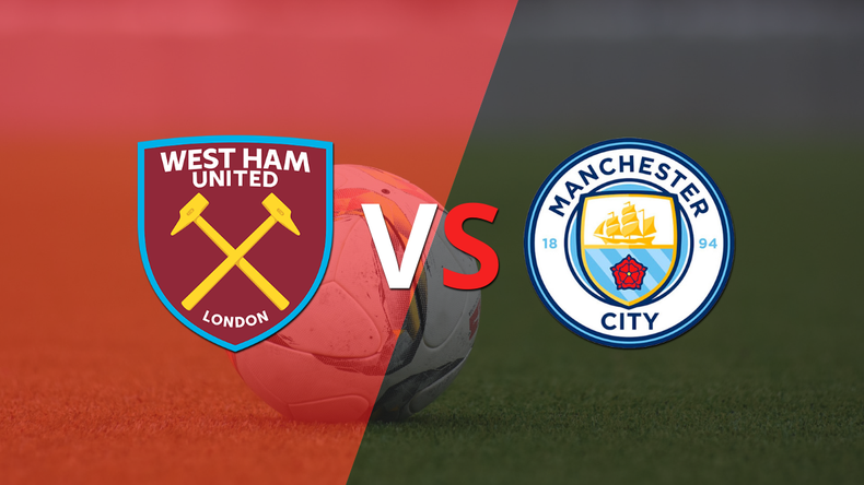West Ham United no pudo resistir el juego de Manchester City, que logró imponerse por 3 a 1