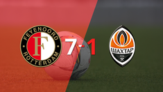 goleo feyenoord y se clasifico a cuartos de final