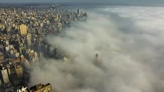 La ciudad de Rosario y alrededores está bajo alerta por el humo. La ciudad de Rosario y alrededores está bajo alerta por el humo.