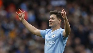 La Araña festejó dos veces para Manchester City.