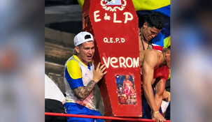 el polemico festejo de central por la supercopa argentina: mostraron un ataud con una foto de veron