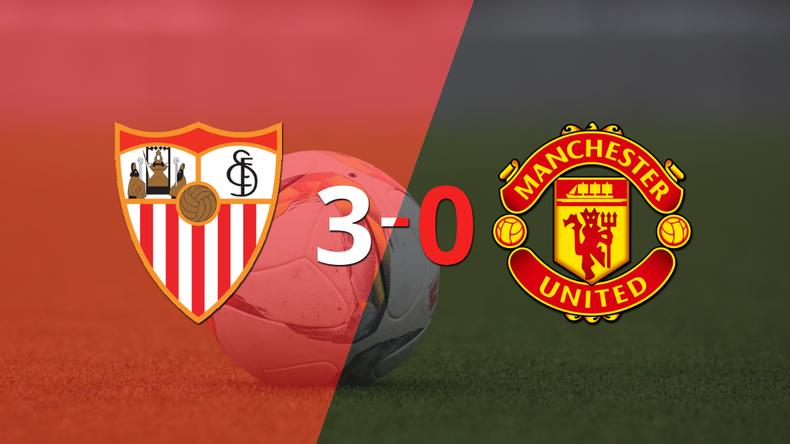 Sevilla venció a Manchester United y clasifica a Semifinal