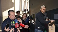 Adán Bahl y Rogelio Frigerio.