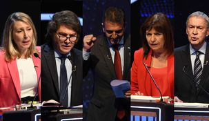 Los cinco candidatos presidenciales protagonizaron el segundo debae presidencial.