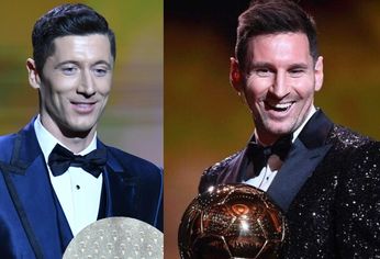 Lewandowski sigue dolido por perder el Balón de Oro 2021 contra Messi.