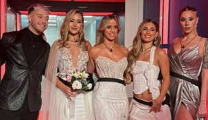 Julieta Poggio, Nacho Castañares,&nbsp;y&nbsp;Lucila La Tora Villar&nbsp;fueron los testigos de las bodas.