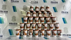El dulce de leche fue recuperado por la Policía. El dulce de leche fue recuperado por la Policía.