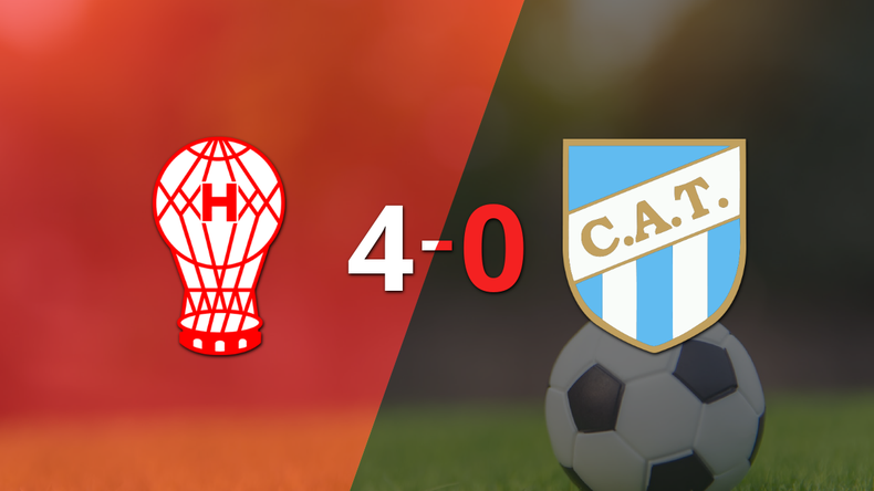 Goleada de Huracán a Atlético Tucumán con doblete de Lucas Carrizo incluído