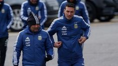 Jorge Sampaoli y Lionel Scaloni. Jorge Sampaoli y Lionel Scaloni.