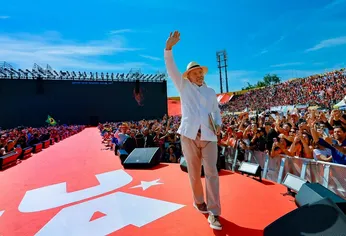 Lula da Silva, presidente de Brasil.