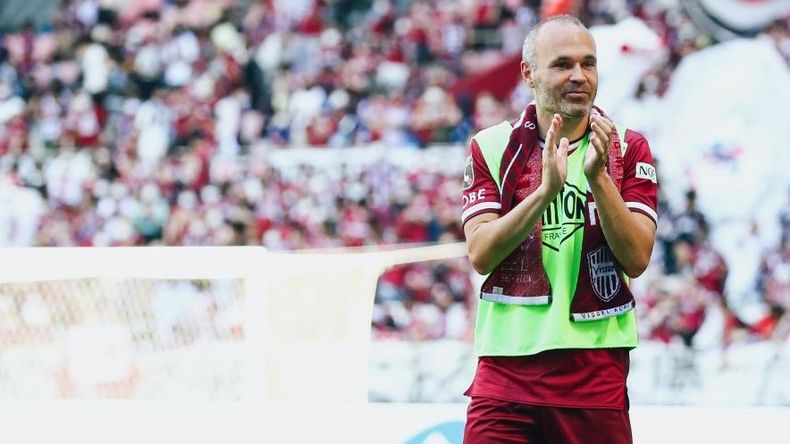 Iniesta actualmente juega en un equipo de la liga China.&nbsp;