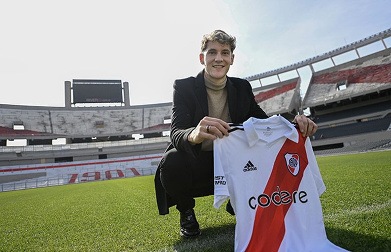 Facundo Colidio, refuerzo de River que viene de jugar en Tigre.