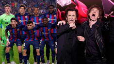 Barcelona usará el logo de los Rolling Stones en su camiseta para enfrentar al Real Madrid. Barcelona usará el logo de los Rolling Stones en su camiseta para enfrentar al Real Madrid.