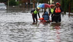 Tres personas murieron en el temporal en el norte bonaerense.