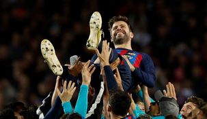 El defensor de 35 años jugó su último partido en el Barcelona.