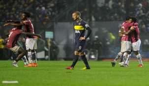 Un recuerdo doloroso: la eliminación por Copa Libertadores en la Bombonera a manos de Independiente (DV) en 2016.