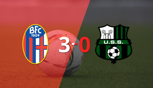 Bologna fue imparable y goleó 3 a 0