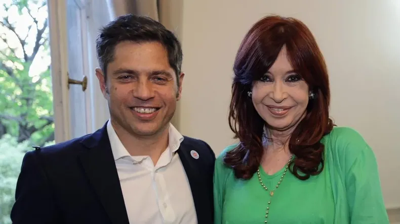 Axel Kicillof y Cristina Kirchner se reunieron en San José 1111. 