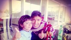 Después de la polémica, Agüero volvió a la Argentina y visitó a su hijo Benjamín Después de la polémica, Agüero volvió a la Argentina y visitó a su hijo Benjamín