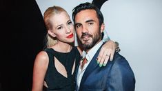 Fabián Cubero y Nicole Neumann Fabián Cubero y Nicole Neumann