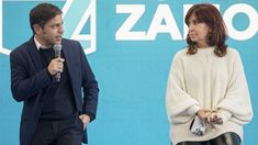 Axel Kicillof y Cristina Kirchner.