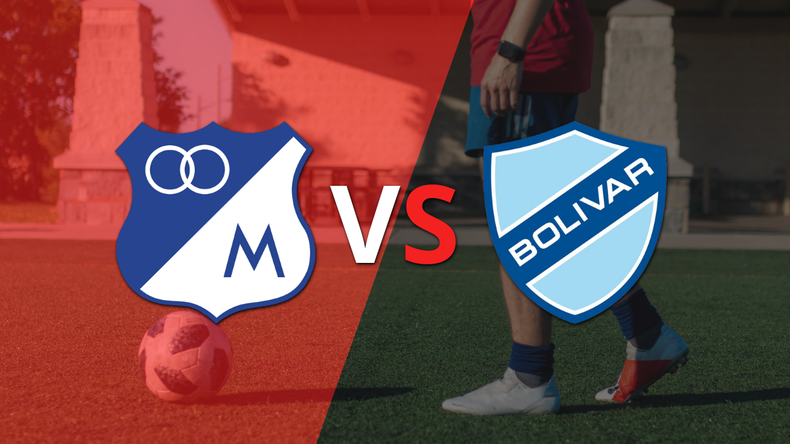 Ya rueda el balón entre Millonarios y Bolívar en el estadio el Campín