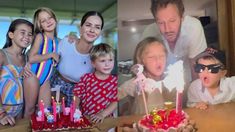 La pareja decidió festejarle el cumpleaños número 7 a su hija en casas separadas. La pareja decidió festejarle el cumpleaños número 7 a su hija en casas separadas.