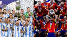 Messi y los jugadores argentinos podrían enfrentar a España. Messi y los jugadores argentinos podrían enfrentar a España.