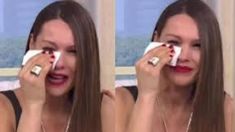Pampita no pudo contener las lágrimas por la emoción de recuperar sus teléfonos. Pampita no pudo contener las lágrimas por la emoción de recuperar sus teléfonos.